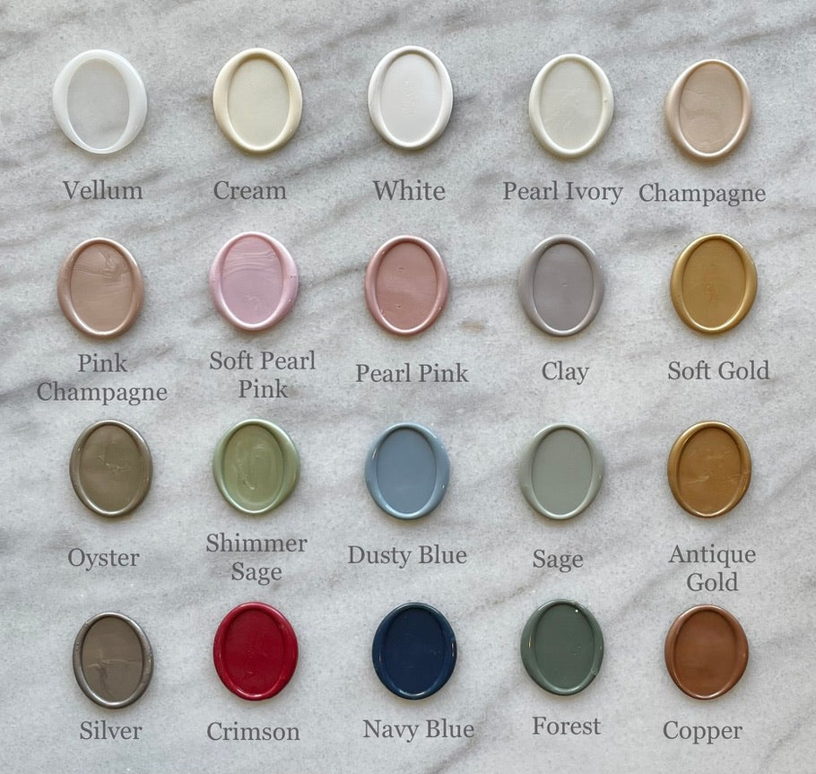Christmas Card Wax Seals - Self Adhesive Wax Seals - Christmas Wax Seals - Premade Wax Seals - Megan Bruce Designs