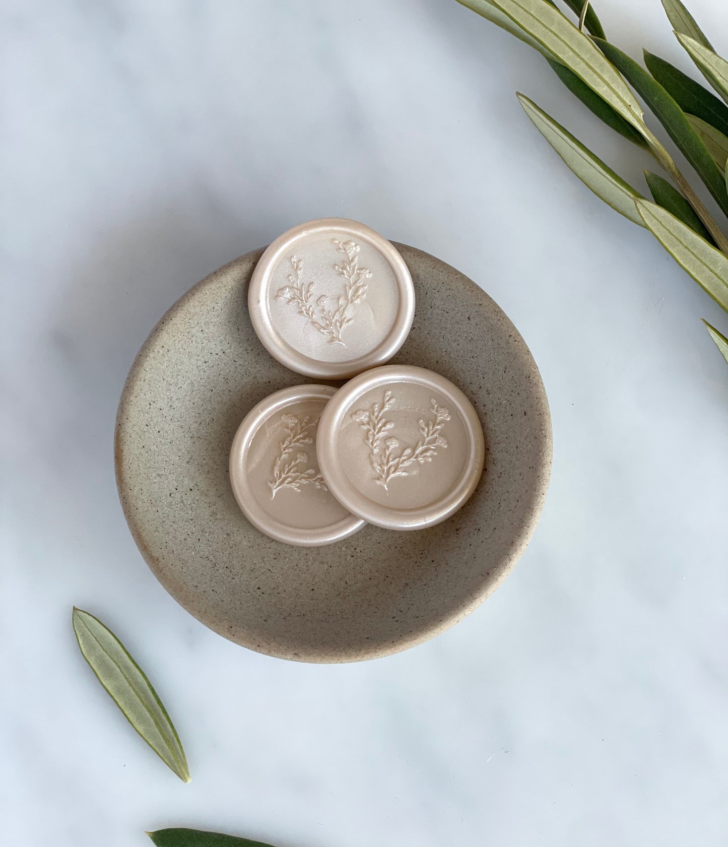 Botanical Wax Seal - Megan Bruce Designs