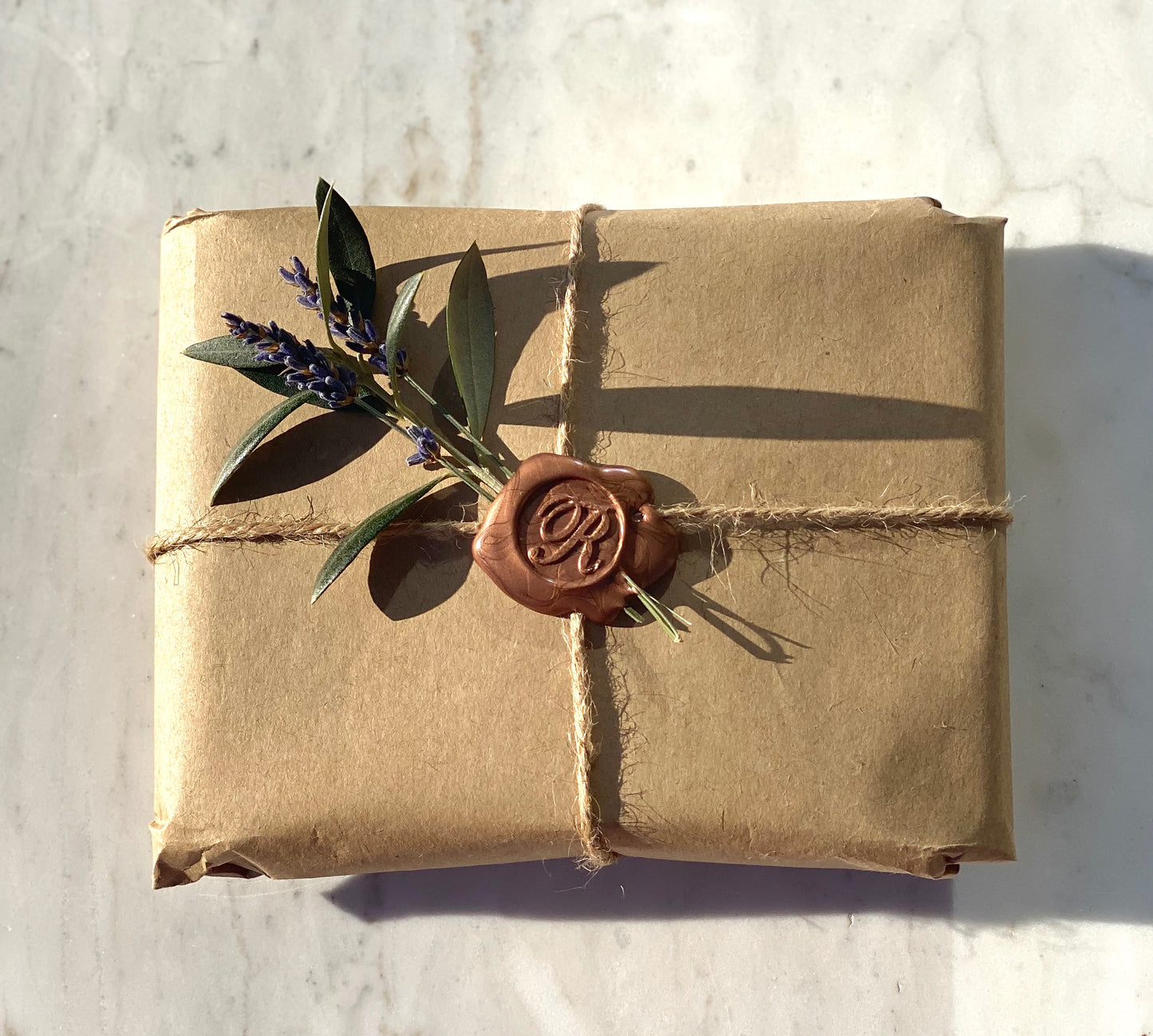 Personalized Wax Seal Note Card Set - Wax Seal Stationary Cards -Monogram Stationary - Simple Notecards- Bridesmaids Gifts - Megan Bruce Designs