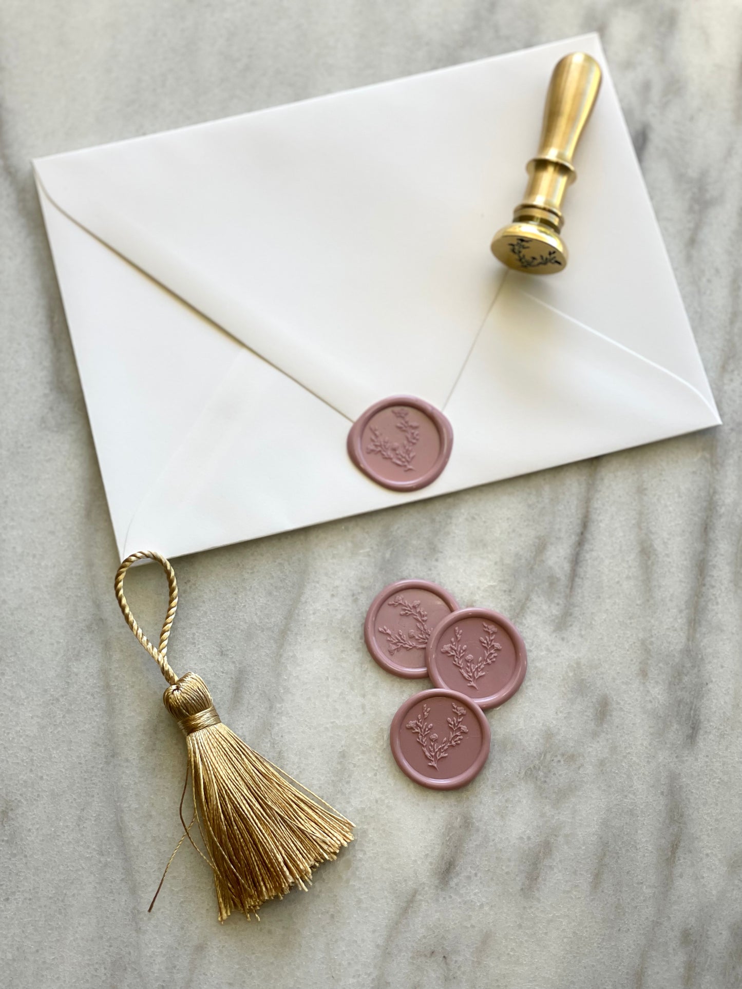 Laurel Wreath Wax Seal - Megan Bruce Designs