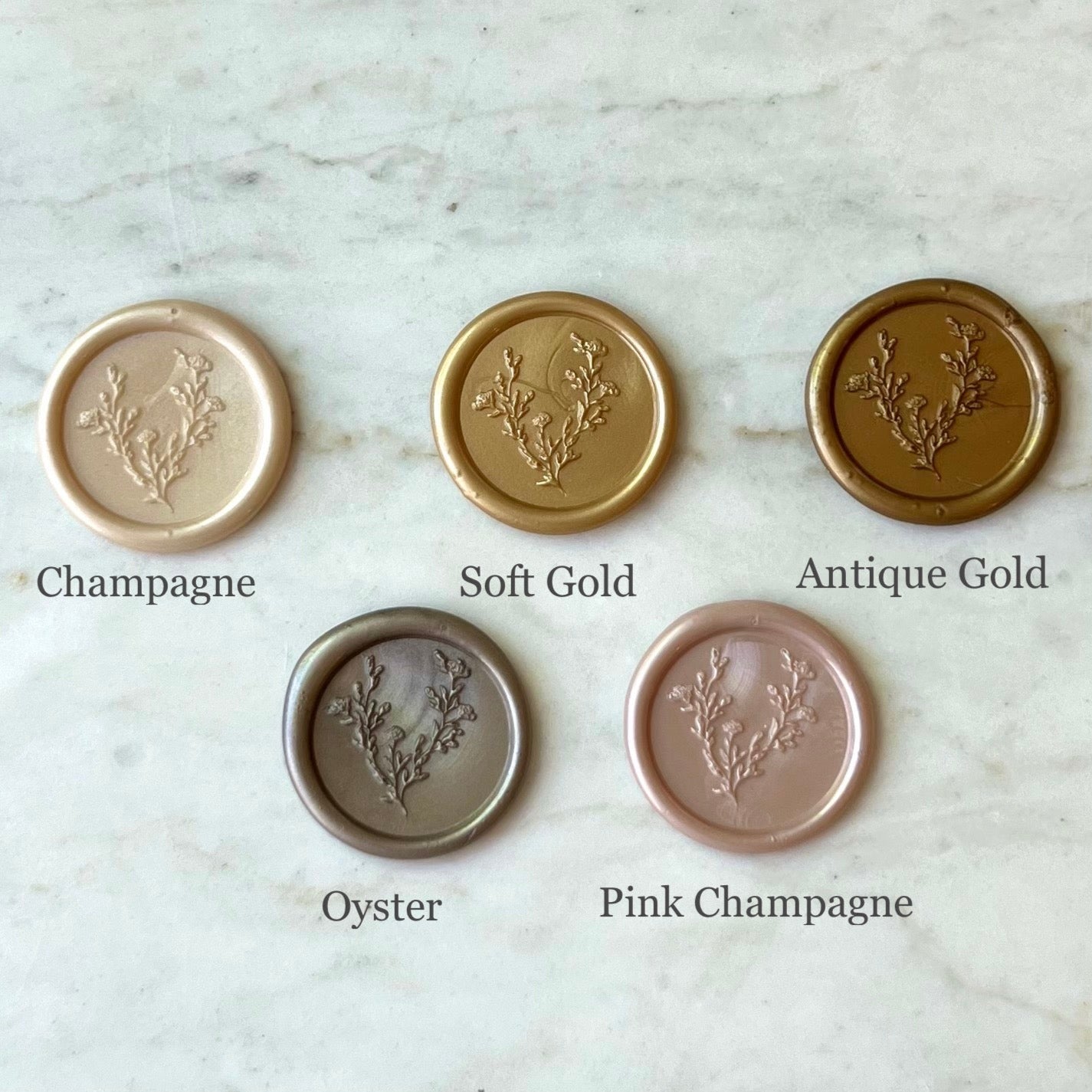 Botanical Wax Seal - Megan Bruce Designs
