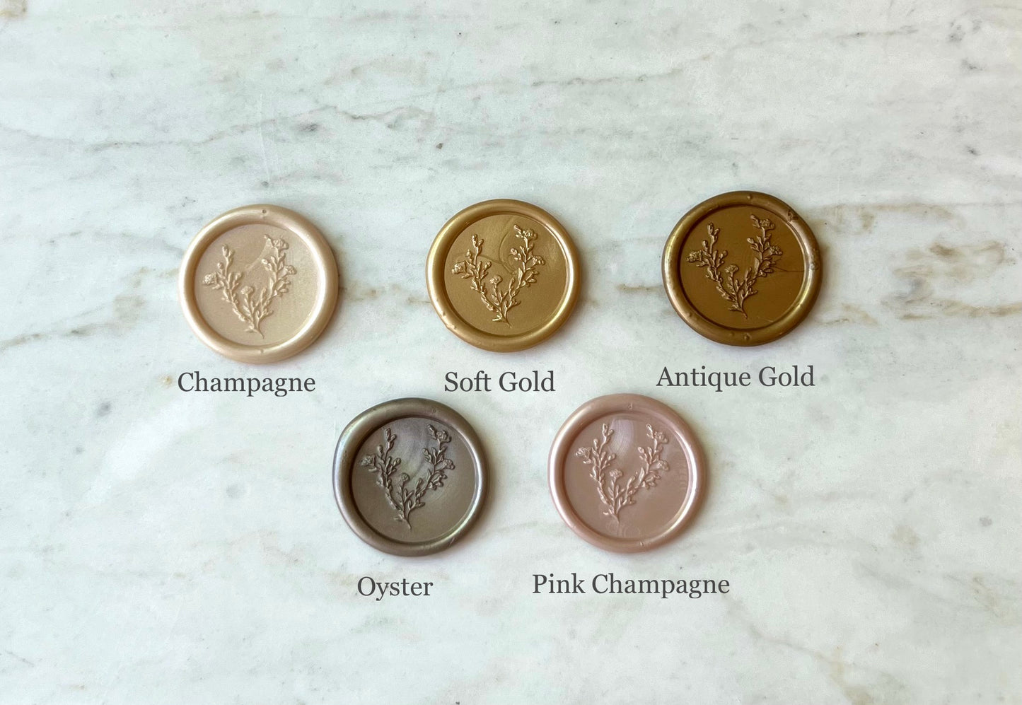 Laurel Wreath Wax Seal - Megan Bruce Designs