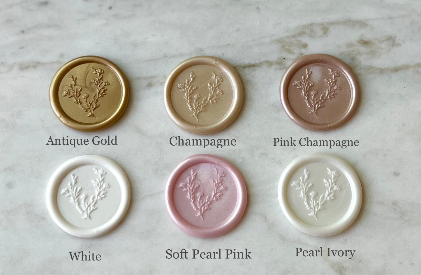 Laurel Wreath Wax Seal - Megan Bruce Designs