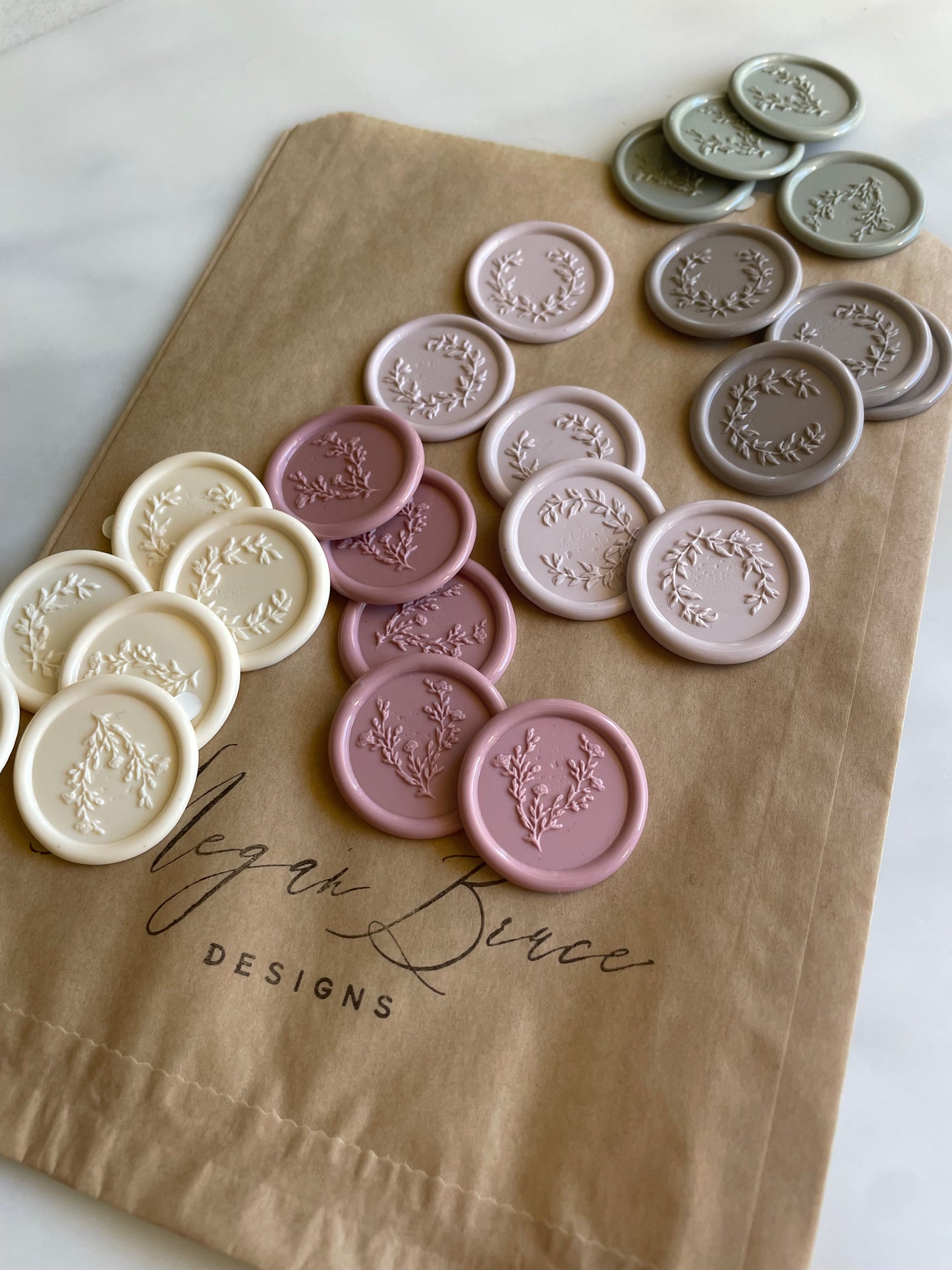 Botanical Wax Seal - Megan Bruce Designs