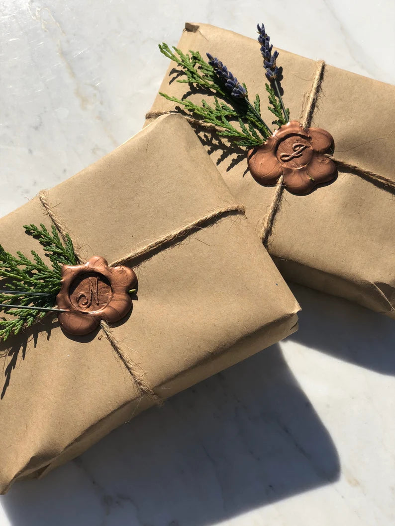 Personalized Note Cards - Wax Seal - Thank You Cards - Customizable - Monogrammed Stationery - Personalized Gift - Bridesmaids gifts - Megan Bruce Designs