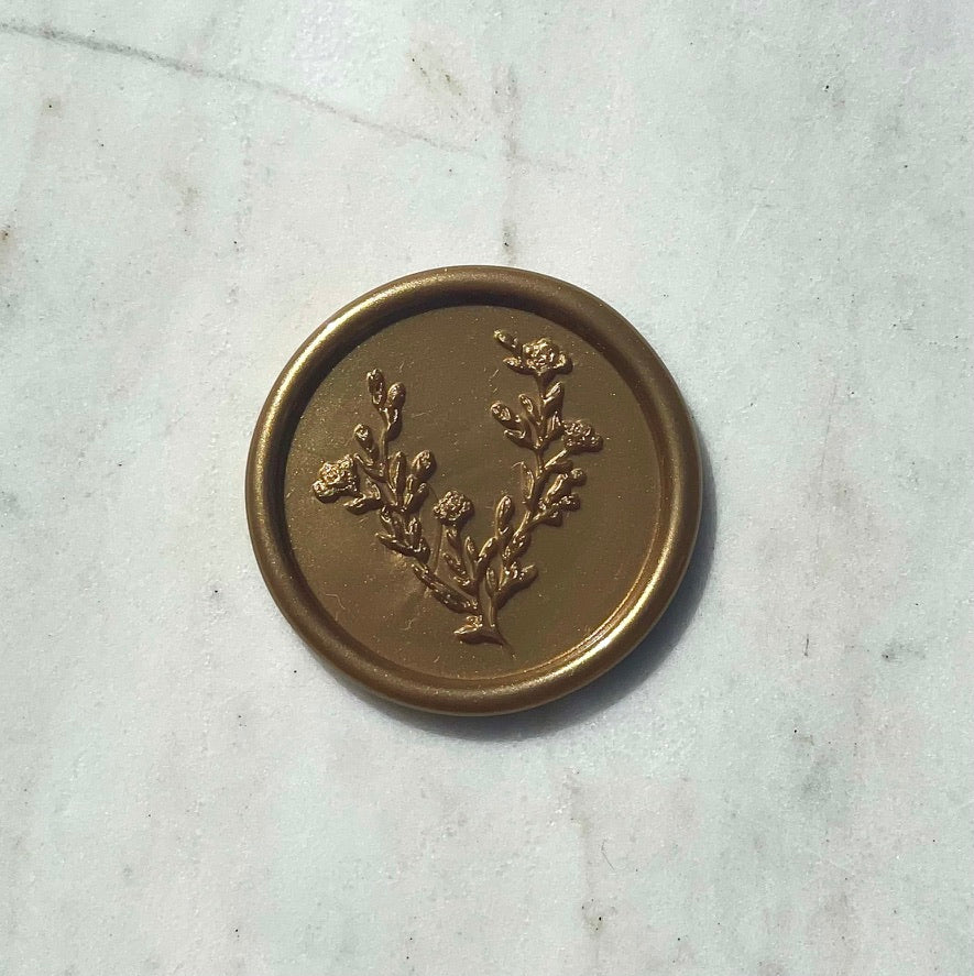 Photoshoot Styling Props - Grab Bag - 20 Assorted Pre-Made Wax Seals - Flat Lay Photography - Quick Ship - Megan Bruce Designs