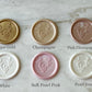 Photoshoot Styling Props - Grab Bag - 20 Assorted Pre-Made Wax Seals - Flat Lay Photography - Quick Ship - Megan Bruce Designs