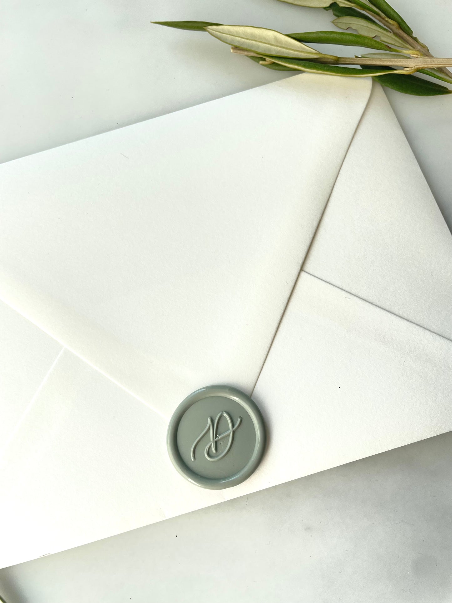 Custom Letter Wax Seal - Megan Bruce Designs